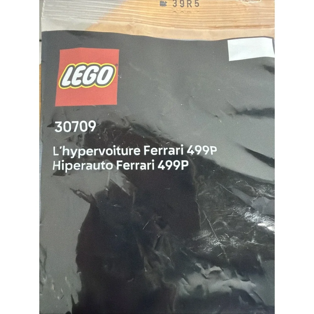 LEGO Speed Champions Ferrari 499P Hypercar 30709 Paper Bag Set‎ – Factory Sealed